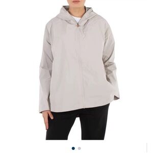 SAVE THE DUCK Women's Rainy Beige Dawa 
Hooded windbreaker Jacket NWT  size XS